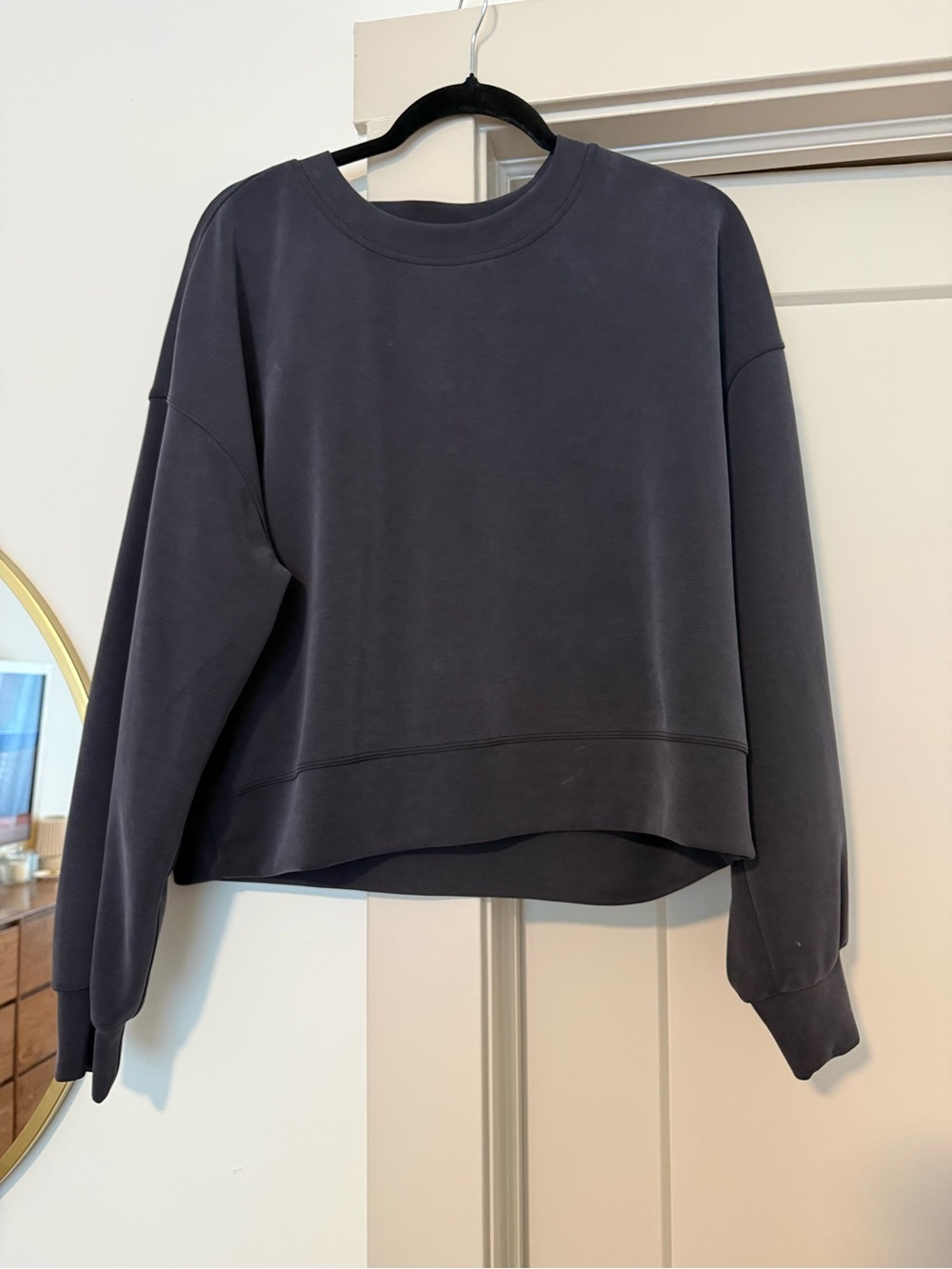 lululemon athletica Relaxed Crew Sweatshirt - Charcoal Gray